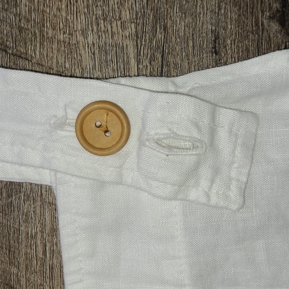 NWT! Mate the Label Maya Linen Overalls - White - Picture 10 of 15